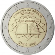 Irlanda 2007 2 € euros conmemorativos 50º Aniversario Tratado de Roma