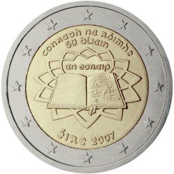 Irlanda 2007 2 € euros conmemorativos 50º Aniversario Tratado de Roma Irlanda 2007 2 € euros conmemorativos 50º Aniversario Tratado de Roma