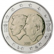 Bélgica  2005 2 € euros conmemorativos Unión Económica Belgoluxemburguesa