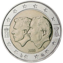 Bélgica 2005 2 € euros conmemorativos Unión Económica Belgoluxemburguesa Bélgica 2005 2 € euros conmemorativos Unión Económica Belgoluxemburguesa
