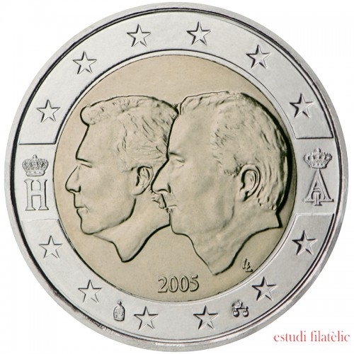 Bélgica  2005 2 € euros conmemorativos Unión Económica Belgoluxemburguesa