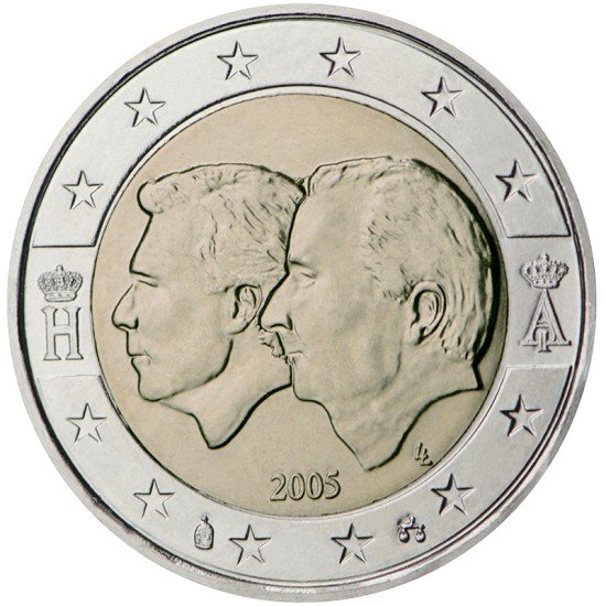 Bélgica 2005 2 € euros conmemorativos Unión Económica Belgoluxemburguesa Bélgica 2005 2 € euros conmemorativos Unión Económica Belgoluxemburguesa