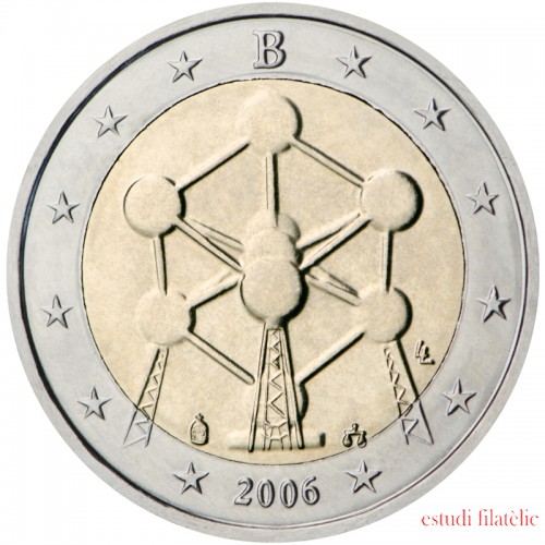 Bélgica 2006 2 € euros conmemorativos Atomium