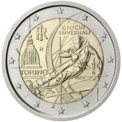Italia 2006 2 € euros conmemorativos XX JJOO Invierno Turín Italia 2006 2 € euros conmemorativos XX JJOO Invierno Turín