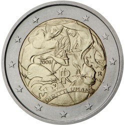 Italia 2008 2 € euros conmemorativos 60º Av Declaración Derechos Humanos Italia 2008 2 € euros conmemorativos 60º Av Declaración Derechos Humanos
