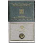 Vaticano 2006 Cartera Oficial Moneda 2 € euros Conmemorativos V Cent. Guardia Suiza 