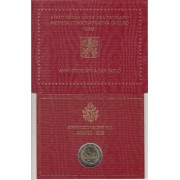 Vaticano 2008 Cartera Oficial Moneda 2 € euros Conmemorativos Año de san Pablo 