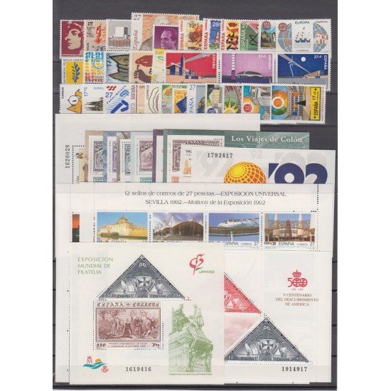 España Spain Año Completo Year Complete 1992 España Spain Año Completo Year Complete 1992