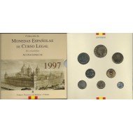 España Spain Cartera Oficial Pesetas 1997 Juan Carlos I FNMT
