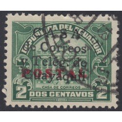 Ecuador 315 1934 - 1936 Casa Correos Guayaquil usado Ecuador 315 1934 - 1936 Casa Correos Guayaquil usado