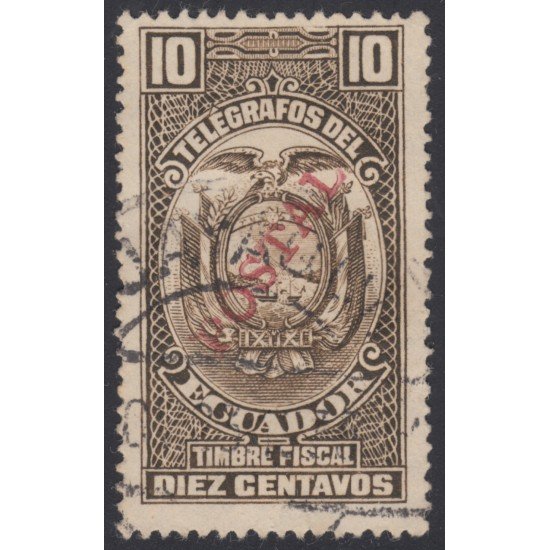 Ecuador 326 1935 Telégrafos Usado Ecuador 326 1935 Telégrafos Usado