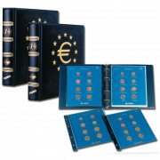 Filabo Album Monedas EURO SKAY azul con Cajetín + hojas