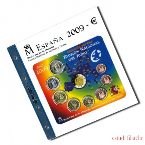 Filabo Hoja FNMT Álbum Carterita España Euro 2009