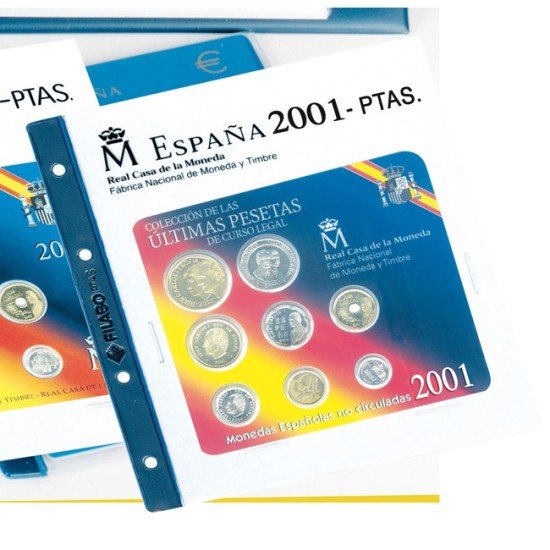 Filabo Hoja FNMT Álbum Carterita España. Ptas 2000/2001 Filabo Hoja FNMT Álbum Carterita España. Ptas 2000/2001