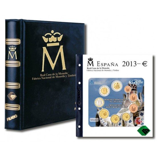 Albúm oficial FNMT Carterita Euro España 2014 con Hoja Filabo Albúm oficial FNMT Carterita Euro España 2014 con Hoja Filabo