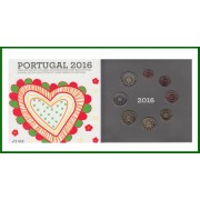 Portugal 2016 Cartera Oficial Monedas € euro Set