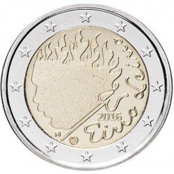Finlandia 2016 2 € euros conmemorativos Eino Leino Finlandia 2016 2 € euros conmemorativos Eino Leino