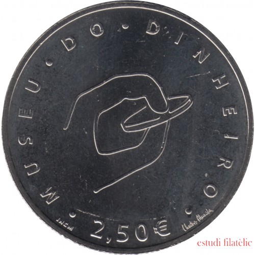 Portugal 2016 moneda 2.5 € euros Museo del dinero 