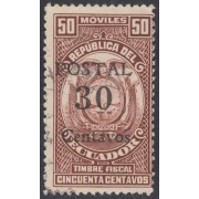 Ecuador 409a 1943 Fiscal Usado
