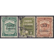 Ecuador 422/24 1944 Serie corriente Usados
