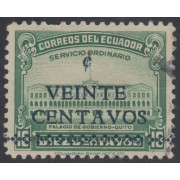 Ecuador 442 1945 Palacio gobierno Quito Usado