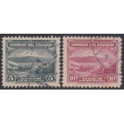 Ecuador 452/53 1946 Chimborazo Usados