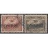 Ecuador 460/61 1946 Serie corriente Águila eagle Usados