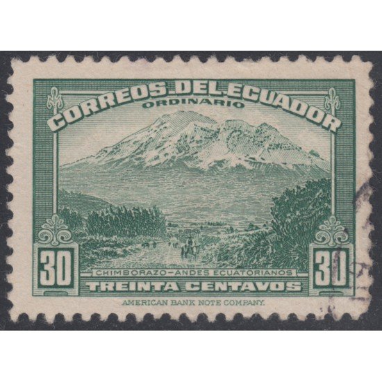 Ecuador 466 1947 Chimborazo Usado Ecuador 466 1947 Chimborazo Usado