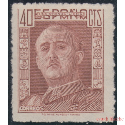 España Spain 953 1942 General Franco MNH 