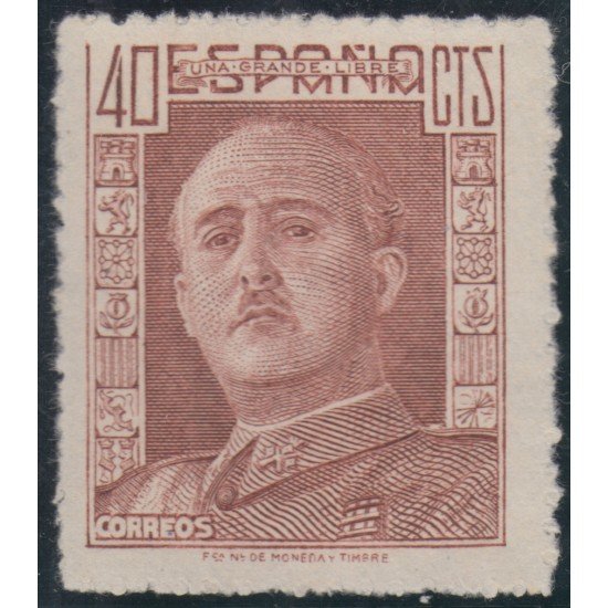 España Spain 953 1942 General Franco MNH España Spain 953 1942 General Franco MNH