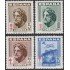 España Spain 1040/43 1948 Pro Tuberculosos Cruz de Lorena  MNH