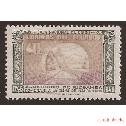 Ecuador 506 1948 Variedad Variety de color Riobamba MH