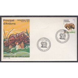 Andorra Española 187 1985 Naturaleza SPD Sobre Primer día Andorra Española 187 1985 Naturaleza SPD Sobre Primer día