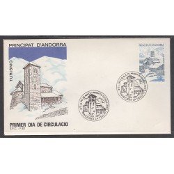 Andorra Española 188 1985 Turismo SPD Sobre Primer día Andorra Española 188 1985 Turismo SPD Sobre Primer día