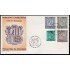 Andorra Española 209/12 1988 Básica, escudos SPD Sobre Primer día