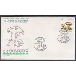 Andorra Española 220 1990 Naturaleza SPD Sobre Primer día Andorra Española 220 1990 Naturaleza SPD Sobre Primer día