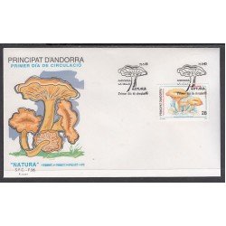 Andorra Española 235 1993 Naturaleza SPD Sobre Primer día Andorra Española 235 1993 Naturaleza SPD Sobre Primer día