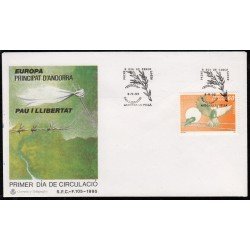Andorra Española 248 1995 Europa SPD Sobre Primer día Andorra Española 248 1995 Europa SPD Sobre Primer día