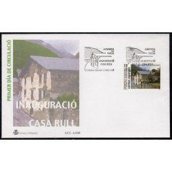 Andorra Española 273 1999 Casa Rull SPD Sobre Primer día Andorra Española 273 1999 Casa Rull SPD Sobre Primer día
