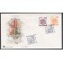 Andorra Española 290/91 2002 Principado de Andorra, escudos SPD Sobre Primer día