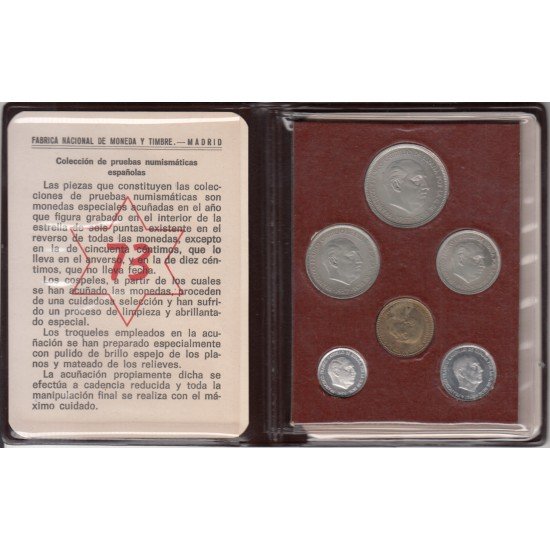 España Spain Cartera Oficial *1973 Franco FNMT