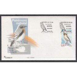 Andorra Española 307 2003 Naturaleza SPD Sobre Primer día Andorra Española 307 2003 Naturaleza SPD Sobre Primer día