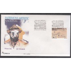 Andorra Española 315 2004 Patrimonio Artístico SPD Sobre Primer día Andorra Española 315 2004 Patrimonio Artístico SPD Sobre Primer día