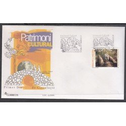 Andorra Española 328 2005 Patrimonio cultural SPD Sobre Primer día Andorra Española 328 2005 Patrimonio cultural SPD Sobre Primer día