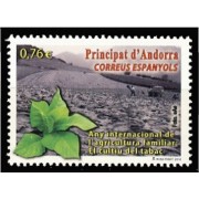 Andorra Española 423 2014 Tabaco Tobacco MNH Andorra Española 423 2014 Tabaco Tobacco MNH