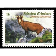 Andorra Española 428 2015 Fauna pirenaica Rebeco MNH Andorra Española 428 2015 Fauna pirenaica Rebeco MNH