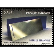 Andorra Española 431 2015 Bienal de Valencia Roqué Between MNH Andorra Española 431 2015 Bienal de Valencia Roqué Between MNH