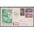 SAHARA 222/24 1964 Día del Sello de 1963 Fauna (peces) Fish SPD Sobre Primer día