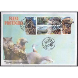 España Spain 4915/18 2014 Fauna Protegida SPD Sobre Primer Día España Spain 4915/18 2014 Fauna Protegida SPD Sobre Primer Día