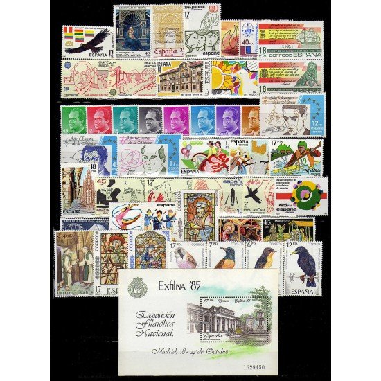 España Spain Año Completo Year Complete 1985 MNH España Spain Año Completo Year Complete 1985 MNH